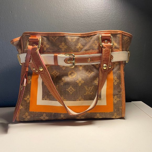 VINTAGE LOUIS VUITTON Tisse Rayures tote bag M56386 - Limited edition - Picture 8 of 12